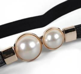 Pearl Belt Black or White