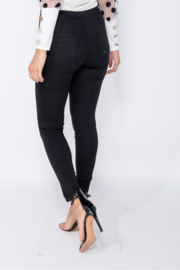 Schwarze Jeggings