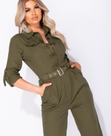 Kaki Jumpsuit