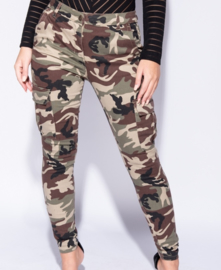 Skinny Hosen "Camouflage"