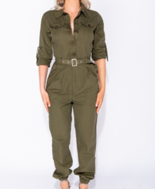 Khaki Jumpsuit