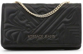Black Versace Jeans Wallet