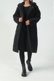 Black Teddy Coat