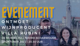 Evenement- ontmoet onze wijnproducent Villa Rubini
