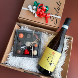 Witte wijn & bonbons