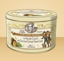 Panettone Tiramisu in blik 750g