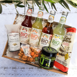 Italiaans cadeaupakket vruchtensoda's