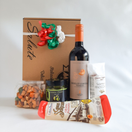 Borrelbox rode wijn - Merlot Corvina