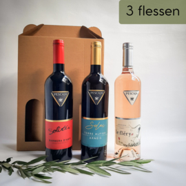 Wijnpakket Pescaja 3 flessen