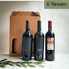 Wijnpakket Guerrieri 6 flessen