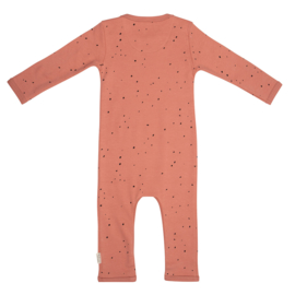 Jumpsuit dots - zalm