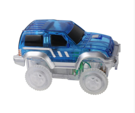 Cleverclixx Race Track Car Blue