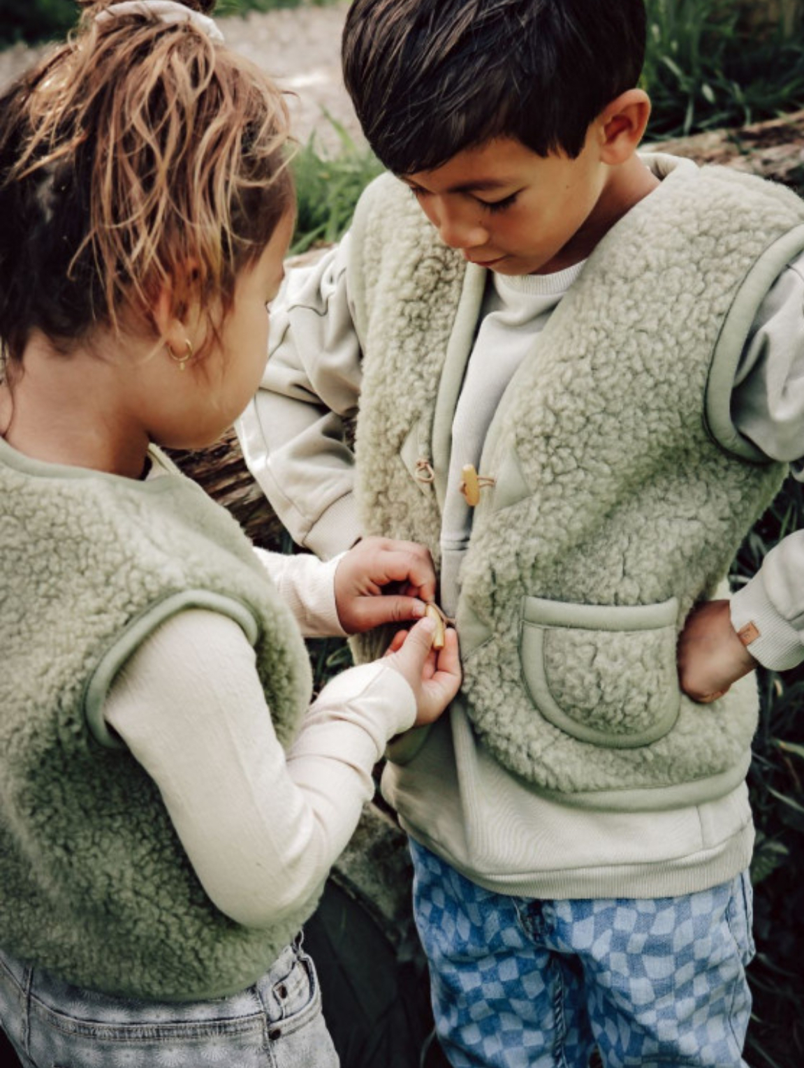 Alwero bodywarmer pistachio