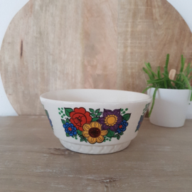 Vintage Heike keramiek kommetje - Flowerpower