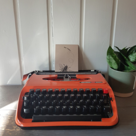 Vintage typemachine - Vendex 500 - Oranje