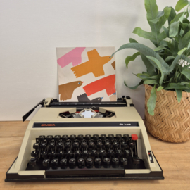 Vintage typemachine Gracia de Luxe - Crème