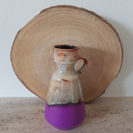 Vintage West Germany vaas - Dümler & Breiden - Violet Paars