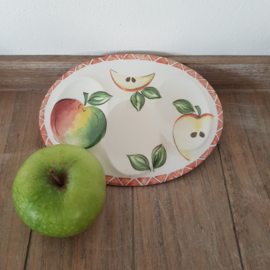 Vintage serveerbordje appel