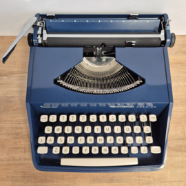 Vintage typemachine Sperry Rand Remington Premier – Blauw