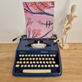 Vintage typemachine Sperry Rand Remington Premier – Blauw