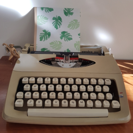 Vintage typemachine Vendex 300 – Beige