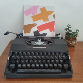 Vintage typemachine Torpedo 10/30 - Zwart