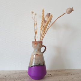 Vintage West Germany vaas - Dümler & Breiden - Violet Paars