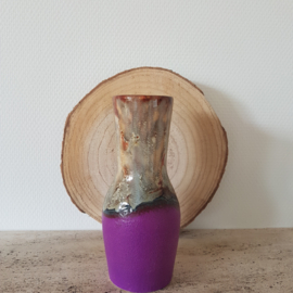 Vintage West Germany vaas - Dümler & Breiden - Violet Paars