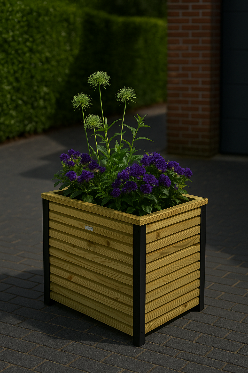 Bloembak Modern – 500 x 500 x 500 mm