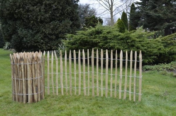 Kastanje Hek op Rol – 100 cm Hoog, 10 Meter Lang | Ecologisch, Duurzaam & Sterk