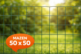 Gelaste tuindraad – 120 cm – groen – 25 m – 3,0 mm