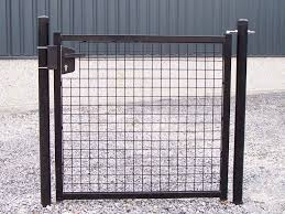 Enkele tuinpoort 1m breed x 1,25 m hoog