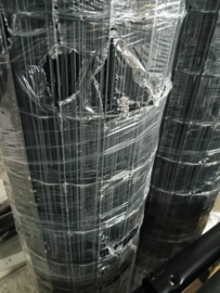 Natuurplast donkergrijs H 1,8M per 25M