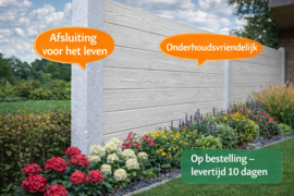 Betonplaat Prestige Hout 199 x 38,5 x 3,2 cm