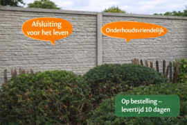 Betonplaat Montana 199 x 38,5 x 3,2 cm