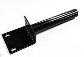Voet voor Keerwand L-palen Ø60 mm RAL 9005 – Zwart – Duurzaam en Stevig