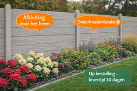 Betonplaat Nevada 199 x 38,5 x 3,2 cm