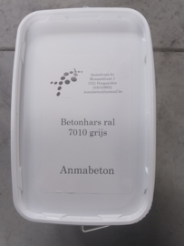 Betonhars ral 7010 grijs  per 2,5L