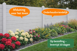 Betonplaat Prestige Glad 199 x 38,5 x 3,2 cm