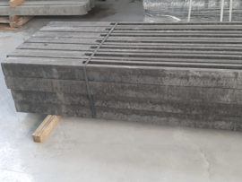 Betonpaal gleuf 200 cm zwart