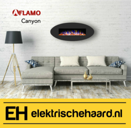 Aflamo Canyon - Elektrische LED wandhaard