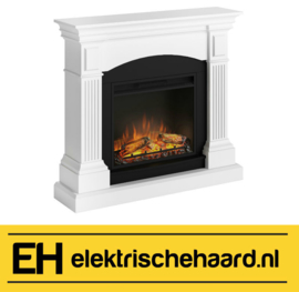 Tagu Magna wit - Elektrische haard met schouw