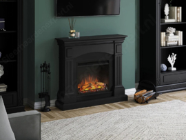Magna Zwart elektrische haard powerflame