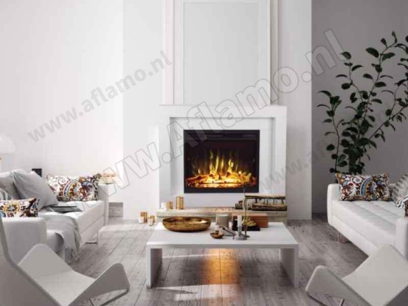 Elektrische inbouwhaard 70 x 60cm - Aflamo LED80