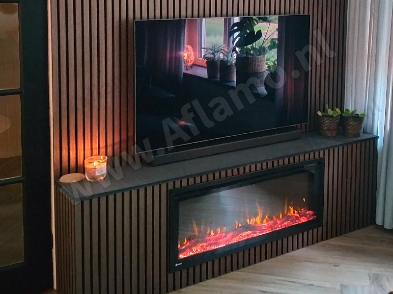 Elektrische haard 107cm - Aflamo Royal Paris 42
