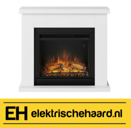 Tagu Frode wit - Elektrische haard met schouw