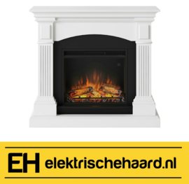 Tagu Magna wit - Elektrische haard met schouw