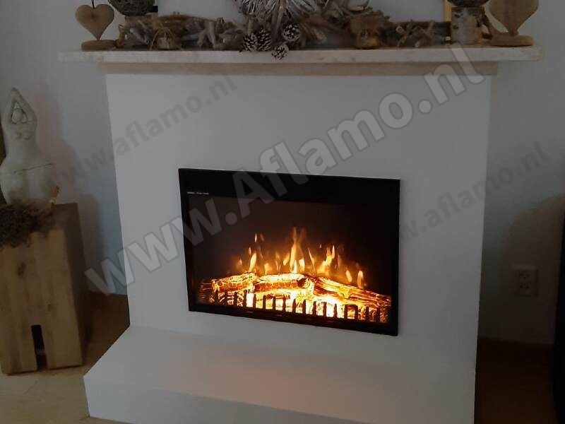 Elektrische inbouwhaard 66 x 48cm - Aflamo LED70