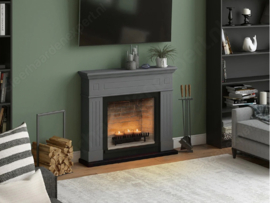 Larsen Grijs inbouw sfeerhaard zenflame
