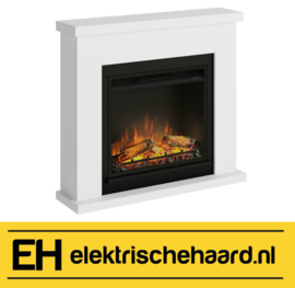 Tagu Frode wit - Elektrische haard met schouw